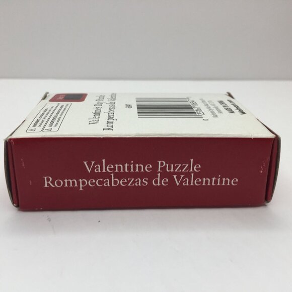 Dept. 18 Mini Valentine's Day Puzzle Sweet Hearts Be Mine U R Cool Cutie Pie Hot - Picture 5 of 6
